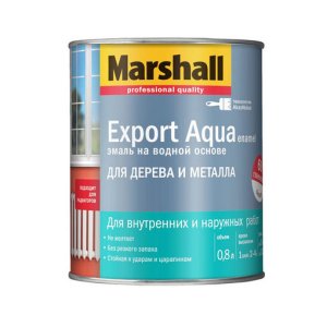 Эмаль для дерева и металла Marshall Export Aqua