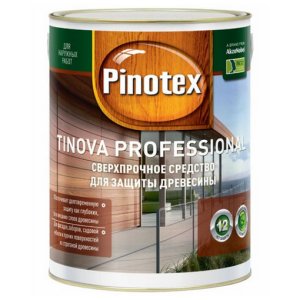 Защитное средство для древесины Pinotex Tinova Professional