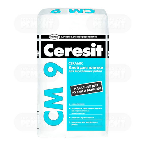 Клей для плитки, Церезит СМ 9, Ceresit CM 9