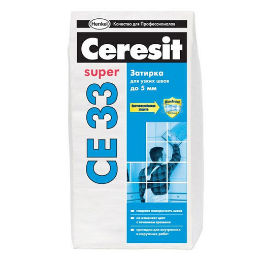 Затирка для швов Ceresit CE 33 Группа 1